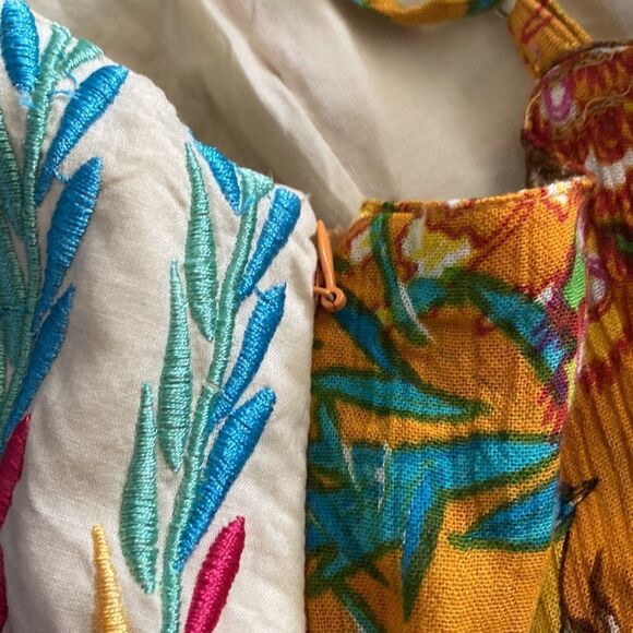 Rags Maxi Embroidered Dress - Picture 7 of 12